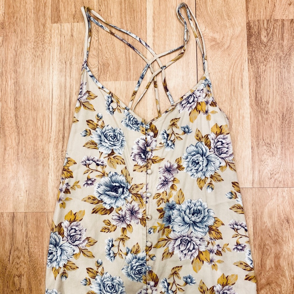 AE floral tank